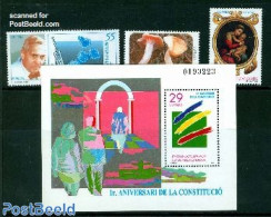 Andorra, Spanish Post 1994 Yearset 1994, Complete, 4v + 1s/s, Mint NH, Various - Yearsets (by Country) - Unused Stamps