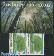 Denmark 1999 Trees Booklet, Mint NH, Nature - Trees & Forests - Stamp Booklets - Ongebruikt