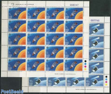 Cyprus 1991 Europa, Space Exploration 2 M/ss, Mint NH, History - Transport - Europa (cept) - Space Exploration - Neufs