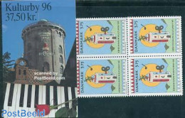 Denmark 1996 Copenhagen European Cultural Capital Booklet, Mint NH, History - Europa Hang-on Issues - Stamp Booklets - Unused Stamps