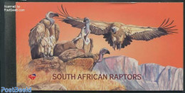 South Africa 1998 Birds Of Prey Booklet, Mint NH, Nature - Birds - Birds Of Prey - Stamp Booklets - Unused Stamps