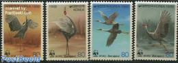 Korea, South 1988 WWF, Birds 4v, Mint NH, Nature - Birds - World Wildlife Fund (WWF) - Corea Del Sud