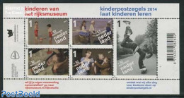 Netherlands 2014 Child Welfare S/s, Mint NH, Various - Toys & Children's Games - Art - Modern Art (1850-present) - Pai.. - Ongebruikt