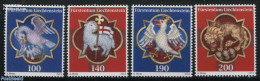 Liechtenstein 2015 St. Florian Cathedral Decorations 4v, Mint NH, History - Nature - Religion - Coat Of Arms - Flags -.. - Ungebraucht