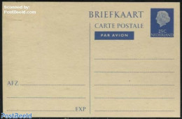 Netherlands 1967 Postcard 25c Par Avion, Unused Postal Stationary - Lettres & Documents