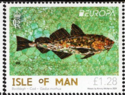 Isle Of Man - 2024 - Europa CEPT - Underwater Fauna And Flora - Mint Stamp - Man (Ile De)