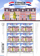 Netherlands 2021 Typical Dutch, Terraced Houses M/s, Mint NH - Neufs