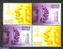 Netherlands 2021 Stamp Day 2x2v [+], Mint NH, Stamp Day - Postzegelboekjes En Roltandingzegels