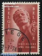 Belgium 1954 2+1F, Stamp Out Of Set, Mint NH - Ungebraucht