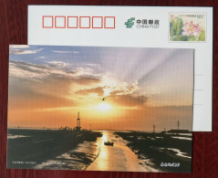 Pump Oil Machine,China 2016 Tianjin Dagang Oilfield Advertising Pre-stamped Card - Pétrole