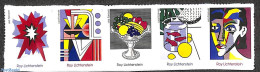 United States Of America 2023 Roy Lichtenstein 5v S-a, Mint NH, Art - Modern Art (1850-present) - Paintings - Nuovi