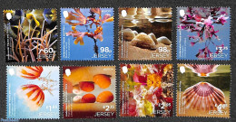 Jersey 2024 Underwater Flora & Fauna 8v, Mint NH, Nature - Animals (others & Mixed) - Shells & Crustaceans - Marine Life