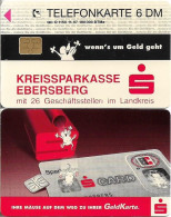 Germany - Sparkasse Geldkarte (Overpint 'Kreissparkasse Ebersberg') - O 1153 - 11.1997, 6DM, Used - O-Series : Customers Sets