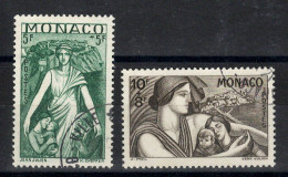 Monaco - YV 223 & 224 Oblitérés , Cote 22 Euros - Used Stamps