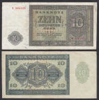 DDR 10 Mark 1948 Ro 343a VF (3) Serie Y     (28127 - Other & Unclassified