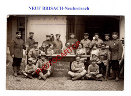 NEUF BRISACH-Neubreisach-68-CARTE PHOTO Allemande-Guerre 14-18-1 WK-Feldpost-Cachet WEIER IM THAL-1914 - Neuf Brisach