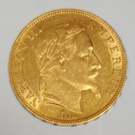 GADOURY 1112 - 50 FRANCS 1866 A - PARIS - OR - NAPOLEON III - KM 804 - TTB+ - 50 Francs (oro)