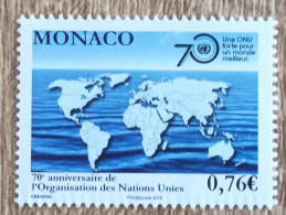 Monaco - YT N°3003 - 70e Anniversaire De L'Organisation Des Nations Unies / ONU - 2015 - Neuf - Nuevos