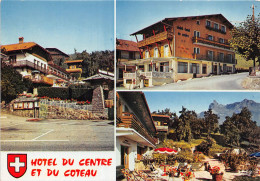 Hotel Du Centre Et Du Coteau PASSY Telephone 10(scan Recto-verso) MA315 - Passy