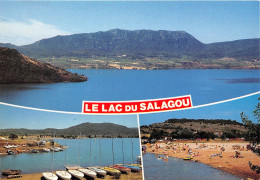 LE LAC DU SALAGOU Situe Entre CLERMONT L HERAULT ET LODEVE Plan D Eau Ideal Pour La Baignade 13(scan Recto-verso) MA310 - Clermont L'Hérault