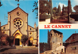 LE CANNET L Eglise La Villa Yakymour La Tour Des Danys Du XVeme Siecle 4(scan Recto-verso) MA306 - Le Cannet