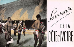 COTE D IVOIRE ABIDJAN Danseurs Et Danseuses De SENOUFO  13(scan Recto-verso) MA353 - Côte-d'Ivoire