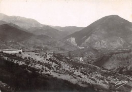 CASTELLANE Vue Panoramique En Descendant De Toullanne Par La Route Napoleon 15(scan Recto-verso) MA339 - Castellane