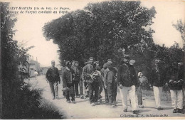 17 - N°150342 - Saint-martin-de-ré - Le Bagne, Groupe De Forçats Conduits Au Dépôt - Saint-Martin-de-Ré