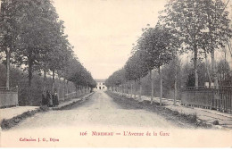 21 .MIREBEAU. N° 54703.l'avenue De La Gare - Mirebeau