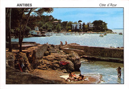 ANTIBES Une Crique Au Cap D ANTIBES 17(scan Recto-verso) MA366 - Cap D'Antibes - La Garoupe
