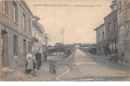 76 - N°150889 - Grand-quevilly  - L'avenue De La Gare - Plie - Le Grand-Quevilly