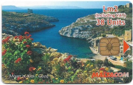 Malta - Maltacom - Mgarr Ix-Xini - Gozo, 05.2005, 38U, Used - Malte