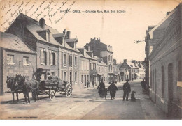 76. N° 103044 .criel .grande Rue Et Rue Des Ecoles . - Criel Sur Mer