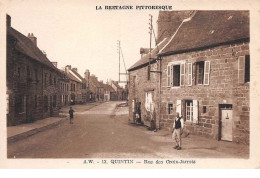 22 . N° 102908 .quintin .rue Des Croix Jarrots . - Quintin