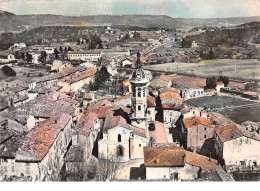 83 - N°151159 - Vidauban - Cpsm 15cm X 10.5cm - En Avion Au Dessus De ... - L'église - Vidauban