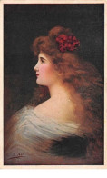 Llustrateur - N°60311 - Asti - Jeune Femme De Profil - Asti