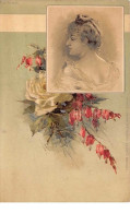 Illustrateur - N°61851 - Genre Mucha - Jeune Femme De Dos - Mucha, Alphonse