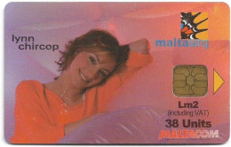 Malta - Maltacom - Lynn Chircop, 05.2003, 38U, 15.000ex, Used - Malte