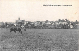 82. N° 104010 .beaumont De Lomagne .vue Generale . - Beaumont De Lomagne