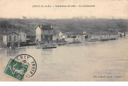 77. N° 104271 .esbly .inondations De 1910 .le Lotissement . - Esbly