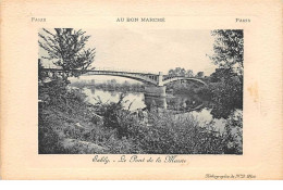 77. N° 104268 .esbly .le Pont De La Marne . - Esbly