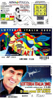 ITALIA ITALY - 10 Biglietti Lotteria Anni 2000 - Billets De Loterie