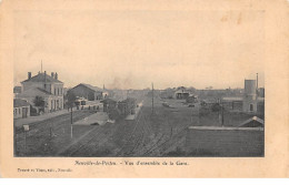 86 .n° 109070. Neuville En Poitou . Train .vue D Ensemble De La Gare  . - Neuville En Poitou