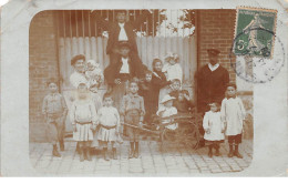 95 - N°64925 - SANNOIS - Photo De Groupe Avec Des Enfants - Carte Photo - Sannois