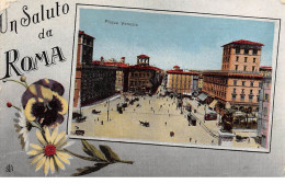 Italie - N°66622 - Un Saluto Da ROMA - Piazza Venezia - Lugares Y Plazas