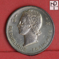 FRENCH WEST AFRICA 25 FRANCS 1956 -    KM# 7 - (Nº58858) - French West Africa