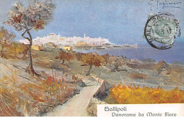 Italie - N°65344 - LECCE - Gallipoli Panorama Da Monte Fiore - Illustrateur Pagliano - Lecce