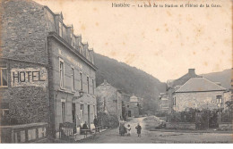 Belgique - N°64713 - HASTIERE - La Rue De La Station Et L'Hôtel De La Gare - Hastiere