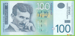 Voyo SERBIA 100 Dinara 2006 P49a B409a AA 0007775 UNC - Servië