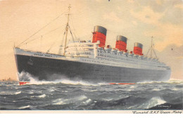 Bateau - N°65676 - Queen Mary - Paquebots